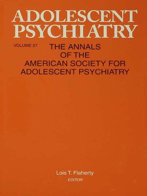 cover image of Adolescent Psychiatry, V. 27